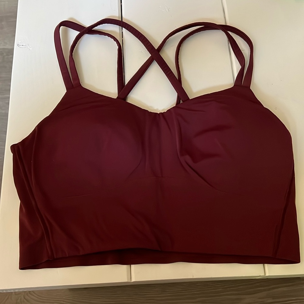 Like a cloud longline sports bra